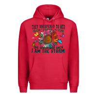 Cardinal they whispered to her you can't withstand the stor Premium Hoodie - Zillion Design Studio