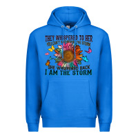 True Royal they whispered to her you can't withstand the stor Premium Hoodie - Zillion Design Studio
