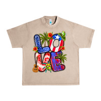 French Oak puerto rico love Urban Heavy Tee - Artiststas