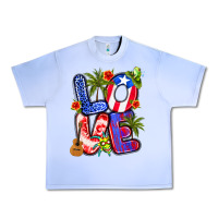 Grape Ice puerto rico love Urban Heavy Tee - Artiststas