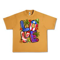 Peanut Butter puerto rico love Urban Heavy Tee - Artiststas