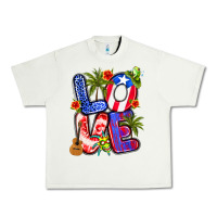 Pistachio puerto rico love Urban Heavy Tee - Artiststas