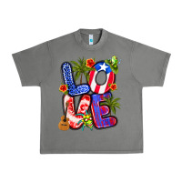 Tornado puerto rico love Urban Heavy Tee - Artiststas