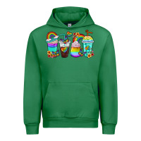 Emerald rainbow coffee cups Urban Hoodie - texasbilliewilder