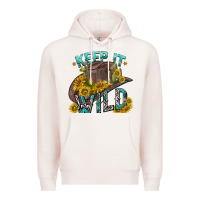 Pale Pink keep it wild tbw Premium Hoodie - texasbilliewilder