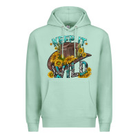 Seafoam keep it wild tbw Premium Hoodie - texasbilliewilder