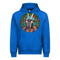 Cobalt Dark Goat Christmas Urban Hoodie - RanaPortraitStore
