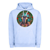 Pigment Grape Ice Dark Goat Christmas Urban Hoodie - RanaPortraitStore