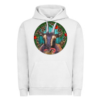 Pigment Lunar Rock Dark Goat Christmas Urban Hoodie - RanaPortraitStore