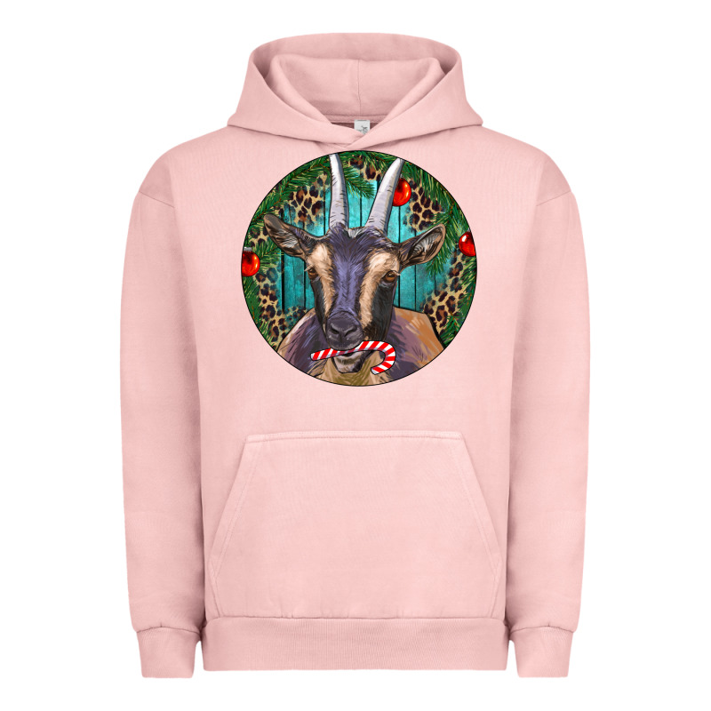 Dark Goat Christmas Urban Hoodie by RanaPortraitStore | Teevron