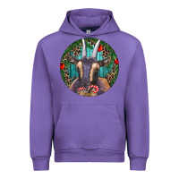 Tulip Dark Goat Christmas Urban Hoodie - RanaPortraitStore