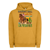Pigment Peanut Butter raising hell with the hippies and the cowboys Urban Hoodie - texasbilliewilder