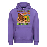 Tulip raising hell with the hippies and the cowboys Urban Hoodie - texasbilliewilder