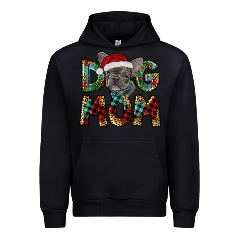 Christmas French Bulldog Mom Urban Hoodie by RanaPortraitStore | Teevron