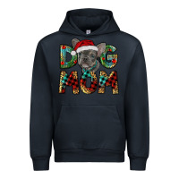 Navy Christmas French Bulldog Mom Urban Hoodie - RanaPortraitStore