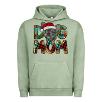 Pigment Oil Green Christmas French Bulldog Mom Urban Hoodie - RanaPortraitStore