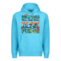 Ocean Blue sometimes you just have to say what the fudge Premium Hoodie - Zillion Design Studio