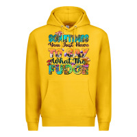 Lemon sometimes you just have to say what the fudge Premium Hoodie - Zillion Design Studio