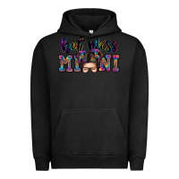 Pigment Black mess mini messy bun Urban Hoodie - Zillion Design Studio