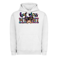 Pigment Lunar Rock mess mini messy bun Urban Hoodie - Zillion Design Studio
