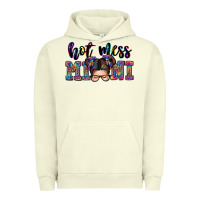Pigment Pistachio mess mini messy bun Urban Hoodie - Zillion Design Studio
