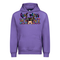 Tulip mess mini messy bun Urban Hoodie - Zillion Design Studio
