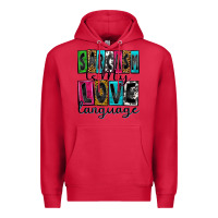 Cardinal sarcasm is my love language Premium Hoodie - Zillion Design Studio