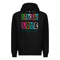 Black sarcasm is my love language Premium Hoodie - Zillion Design Studio