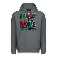 Rock sarcasm is my love language Premium Hoodie - Zillion Design Studio