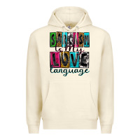 Sandshell sarcasm is my love language Premium Hoodie - Zillion Design Studio
