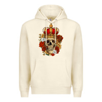 Sandshell Skull King Premium Hoodie - RanaPortraitStore
