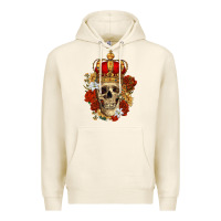 Tofu Skull King Premium Hoodie - RanaPortraitStore