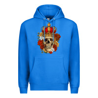 True Royal Skull King Premium Hoodie - RanaPortraitStore
