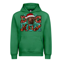 Emerald Christmas Labrador Dog Mom Urban Hoodie - RanaPortraitStore