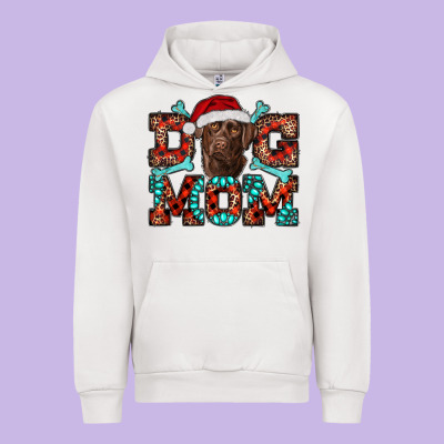 Christmas Labrador Dog Mom Urban Hoodie Designed By Ranaportraitstore