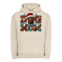 Pigment French Oak Christmas Labrador Dog Mom Urban Hoodie - RanaPortraitStore