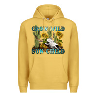 Antique Gold grow wild sun child tbw Premium Hoodie - texasbilliewilder