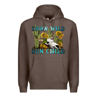 Coffee grow wild sun child tbw Premium Hoodie - texasbilliewilder