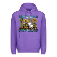 Purple grow wild sun child tbw Premium Hoodie - texasbilliewilder