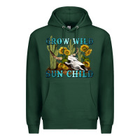 Sports Green grow wild sun child tbw Premium Hoodie - texasbilliewilder