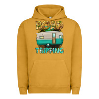 Pigment Peanut Butter road tripping Urban Hoodie - texasbilliewilder
