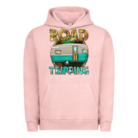 Pigment Salmon road tripping Urban Hoodie - texasbilliewilder