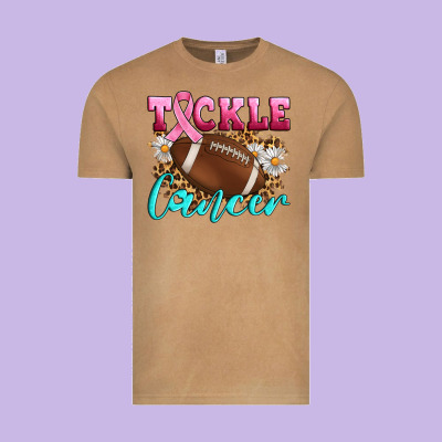 Tackle Cancer Vintage Tee Designed By Artiststas