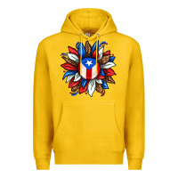 Lemon puerto rico sunflower Premium Hoodie - texasbilliewilder