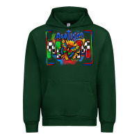 Forest Green autism mom checkered flag Urban Hoodie - Zillion Design Studio