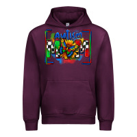 Mauve Wine autism mom checkered flag Urban Hoodie - Zillion Design Studio