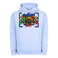 Pigment Grape Ice autism mom checkered flag Urban Hoodie - Zillion Design Studio