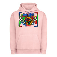 Pigment Salmon autism mom checkered flag Urban Hoodie - Zillion Design Studio