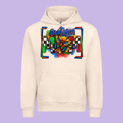 Autism Mom Checkered Flag Urban Hoodie Designed By Zillion Design Studio