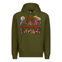 Army Green i'm not arguing i'm explaining why i'm right Premium Hoodie - Zillion Design Studio